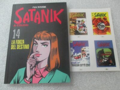 Satanik A Colori N° 14 + Figurine - Ed. Gazzetta Dello Sport - Magnus & Bunker