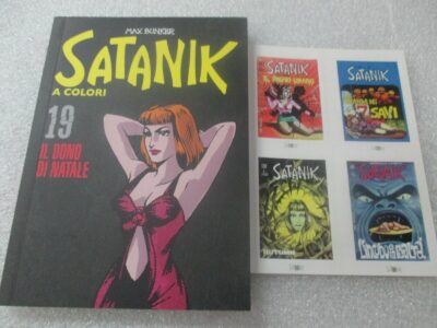 Satanik A Colori N° 19 + Figurine - Ed. Gazzetta Dello Sport - Magnus & Bunker
