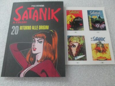 Satanik A Colori N° 20 + Figurine - Ed. Gazzetta Dello Sport - Magnus & Bunker