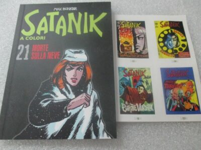 Satanik A Colori N° 21 + Figurine - Ed. Gazzetta Dello Sport - Magnus & Bunker