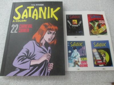 Satanik A Colori N° 22 + Figurine - Ed. Gazzetta Dello Sport - Magnus & Bunker