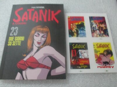 Satanik A Colori N° 23 + Figurine - Ed. Gazzetta Dello Sport - Magnus & Bunker