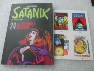 Satanik A Colori N° 24 + Figurine - Ed. Gazzetta Dello Sport - Magnus & Bunker