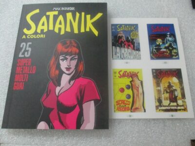 Satanik A Colori N° 25 + Figurine - Ed. Gazzetta Dello Sport - Magnus & Bunker