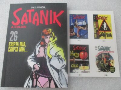 Satanik A Colori N° 26 + Figurine - Ed. Gazzetta Dello Sport - Magnus & Bunker