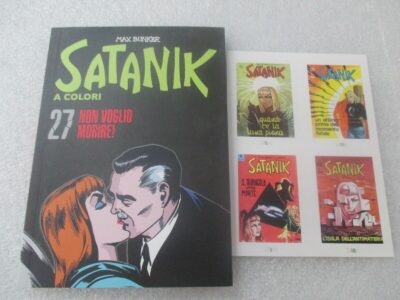 Satanik A Colori N° 27 + Figurine - Ed. Gazzetta Dello Sport - Magnus & Bunker