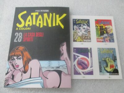 Satanik A Colori N° 28 + Figurine - Ed. Gazzetta Dello Sport - Magnus & Bunker