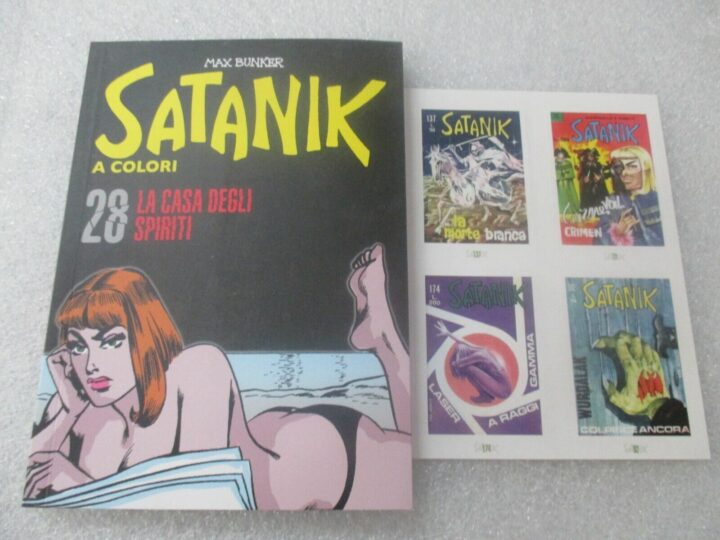 Satanik A Colori N° 28 + Figurine - Ed. Gazzetta Dello Sport - Magnus & Bunker