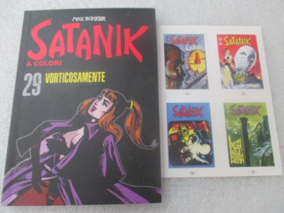 Satanik A Colori N° 29 + Figurine - Ed. Gazzetta Dello Sport - Magnus & Bunker