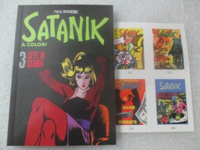 Satanik A Colori N° 3 + Figurine - Ed. Gazzetta Dello Sport - Magnus & Bunker