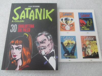 Satanik A Colori N° 30 + Figurine - Ed. Gazzetta Dello Sport - Magnus & Bunker