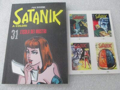 Satanik A Colori N° 31 + Figurine - Ed. Gazzetta Dello Sport - Magnus & Bunker