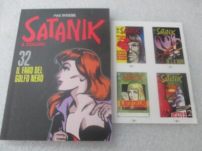 Satanik A Colori N° 32 + Figurine - Ed. Gazzetta Dello Sport - Magnus & Bunker