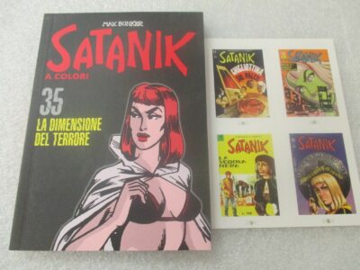Satanik A Colori N° 35 + Figurine - Ed. Gazzetta Dello Sport - Magnus & Bunker