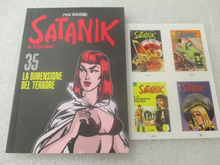 Satanik A Colori N° 35 + Figurine - Ed. Gazzetta Dello Sport - Magnus & Bunker