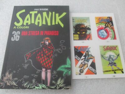 Satanik A Colori N° 36 + Figurine - Ed. Gazzetta Dello Sport - Magnus & Bunker