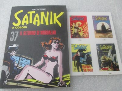Satanik A Colori N° 37 + Figurine - Ed. Gazzetta Dello Sport - Magnus & Bunker
