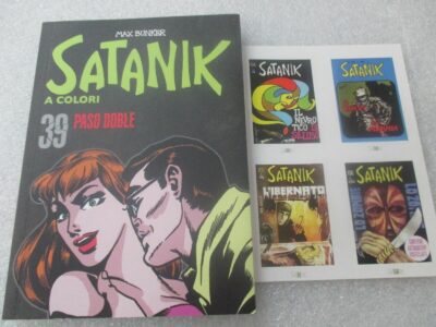 Satanik A Colori N° 39 + Figurine - Ed. Gazzetta Dello Sport - Magnus & Bunker