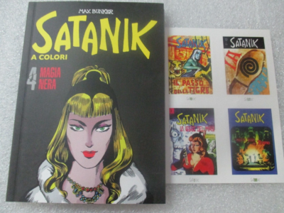 Satanik A Colori N° 4 + Figurine - Ed. Gazzetta Dello Sport - Magnus & Bunker