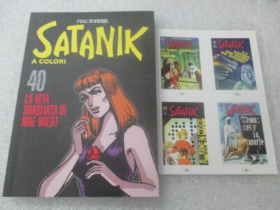 Satanik A Colori N° 40 + Figurine - Ed. Gazzetta Dello Sport - Magnus & Bunker