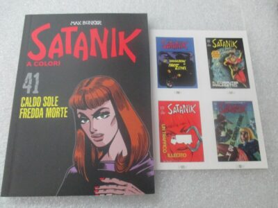 Satanik A Colori N° 41 + Figurine - Ed. Gazzetta Dello Sport - Magnus & Bunker