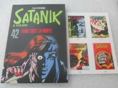 Satanik A Colori N° 42 + Figurine - Ed. Gazzetta Dello Sport - Magnus & Bunker