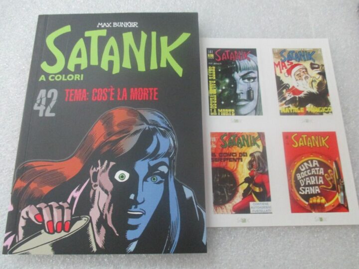 Satanik A Colori N° 42 + Figurine - Ed. Gazzetta Dello Sport - Magnus & Bunker