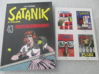 Satanik A Colori N° 43 + Figurine - Ed. Gazzetta Dello Sport - Magnus & Bunker
