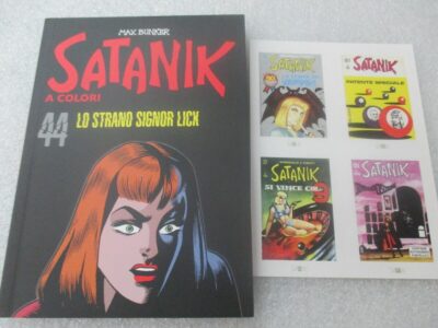 Satanik A Colori N° 44 + Figurine - Ed. Gazzetta Dello Sport - Magnus & Bunker