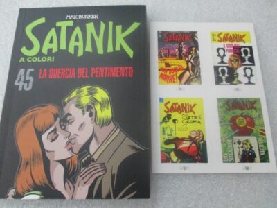 Satanik A Colori N° 45 + Figurine - Ed. Gazzetta Dello Sport - Magnus & Bunker