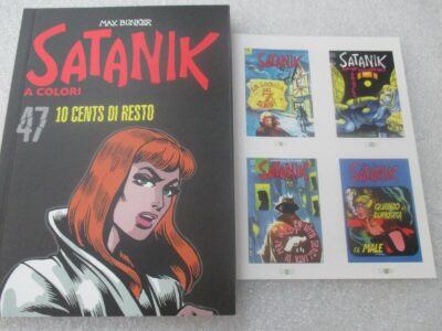 Satanik A Colori N° 47 + Figurine - Ed. Gazzetta Dello Sport - Magnus & Bunker