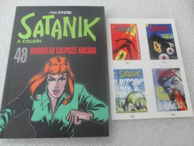 Satanik A Colori N° 48 + Figurine - Ed. Gazzetta Dello Sport - Magnus & Bunker
