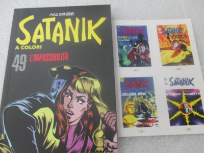 Satanik A Colori N° 49 + Figurine - Ed. Gazzetta Dello Sport - Magnus & Bunker
