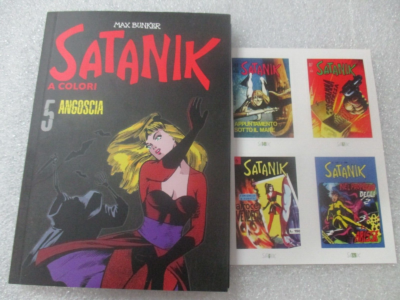 Satanik A Colori N° 5 + Figurine - Ed. Gazzetta Dello Sport - Magnus & Bunker