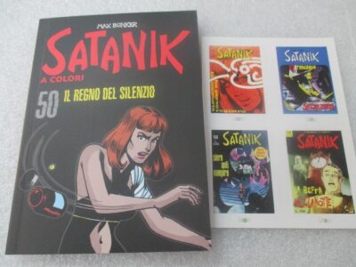 Satanik A Colori N° 50 + Figurine - Ed. Gazzetta Dello Sport - Magnus & Bunker