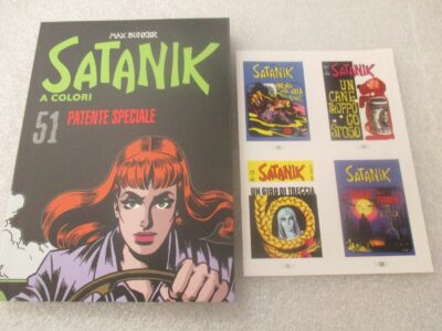 Satanik A Colori N° 51 + Figurine - Ed. Gazzetta Dello Sport - Magnus & Bunker