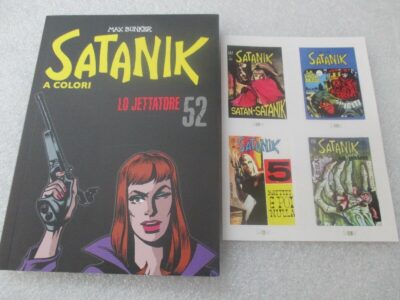 Satanik A Colori N° 52 + Figurine - Ed. Gazzetta Dello Sport - Magnus & Bunker