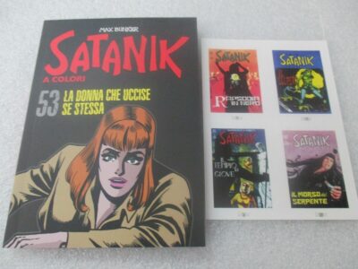 Satanik A Colori N° 53 + Figurine - Ed. Gazzetta Dello Sport - Magnus & Bunker