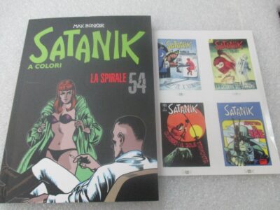Satanik A Colori N° 54 + Figurine - Ed. Gazzetta Dello Sport - Magnus & Bunker