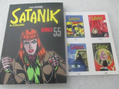 Satanik A Colori N° 55 + Figurine - Ed. Gazzetta Dello Sport - Magnus & Bunker