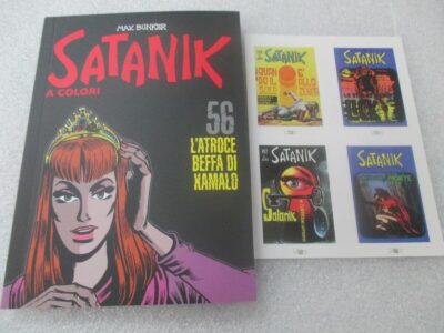 Satanik A Colori N° 56 + Figurine - Ed. Gazzetta Dello Sport - Magnus & Bunker