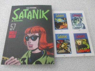 Satanik A Colori N° 57 + Figurine - Ed. Gazzetta Dello Sport - Magnus & Bunker