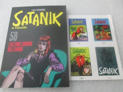 Satanik A Colori N° 58 + Figurine - Ed. Gazzetta Dello Sport - Magnus & Bunker