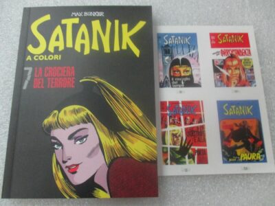 Satanik A Colori N° 7 + Figurine - Ed. Gazzetta Dello Sport - Magnus & Bunker
