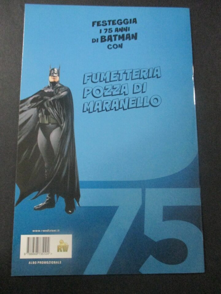 Batman - 75 Anni Di Batman - Ed. Lion 2014 - Tiratura 75 Copie