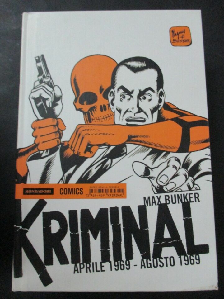 Kriminal N° 15 Aprile 1969 - Agosto 1969 - Ed. Mondadori Comics