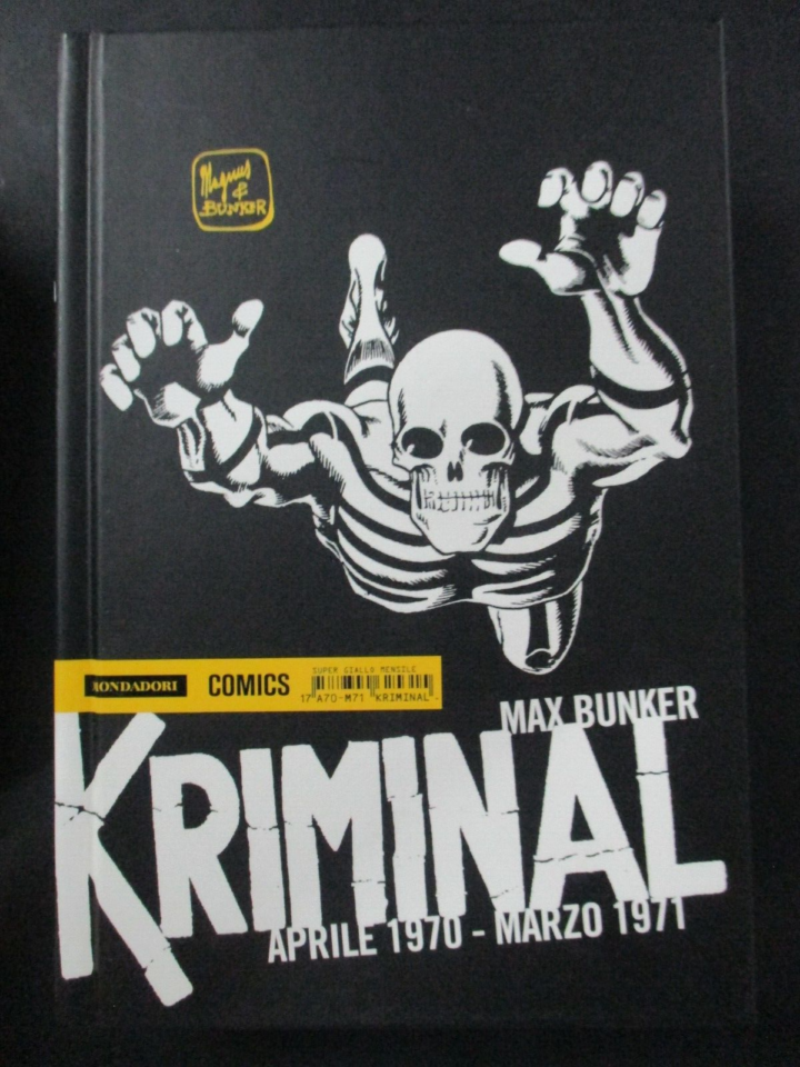 Kriminal N° 17 Aprile 1970 - Marzo 1971 - Ed. Mondadori Comics