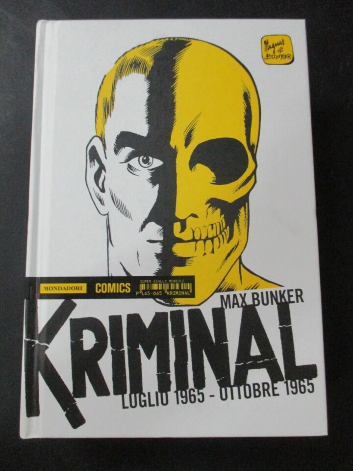 Kriminal N° 3 Luglio 1965 - Ottobre 1965 - Ed. Mondadori Comics