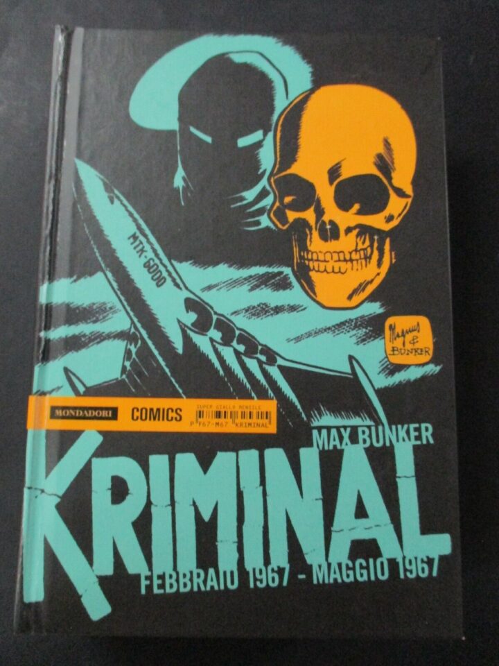 Kriminal N° 9 Febbraio 1967 - Maggio 1967 - Ed. Mondadori Comics