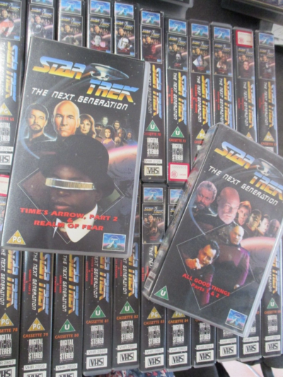 Star Trek The Next Generation - Lotto 24 Vhs Originali